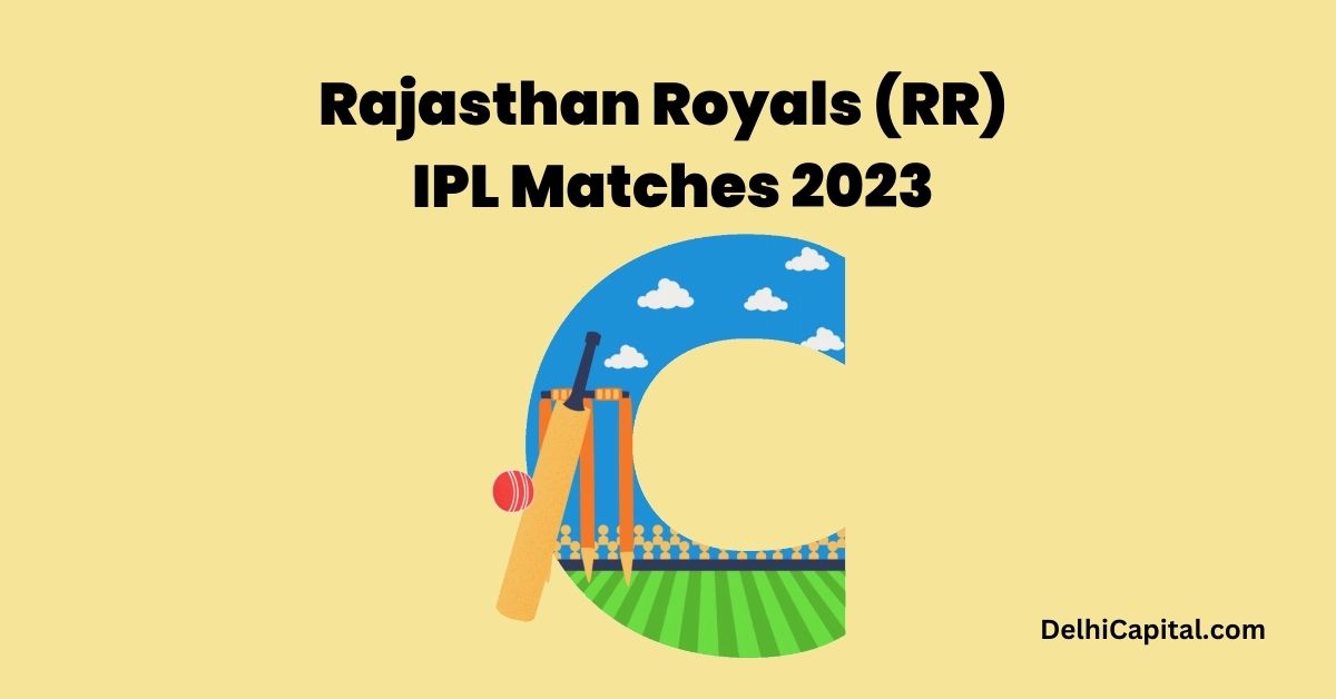 Rajasthan Royals Online Tickets Booking 2023 Delhi Capital