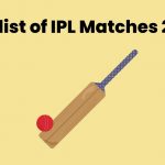 The list of IPL Matches 2023