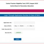 CTET Admit Card