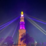 Qutub Minar in Night