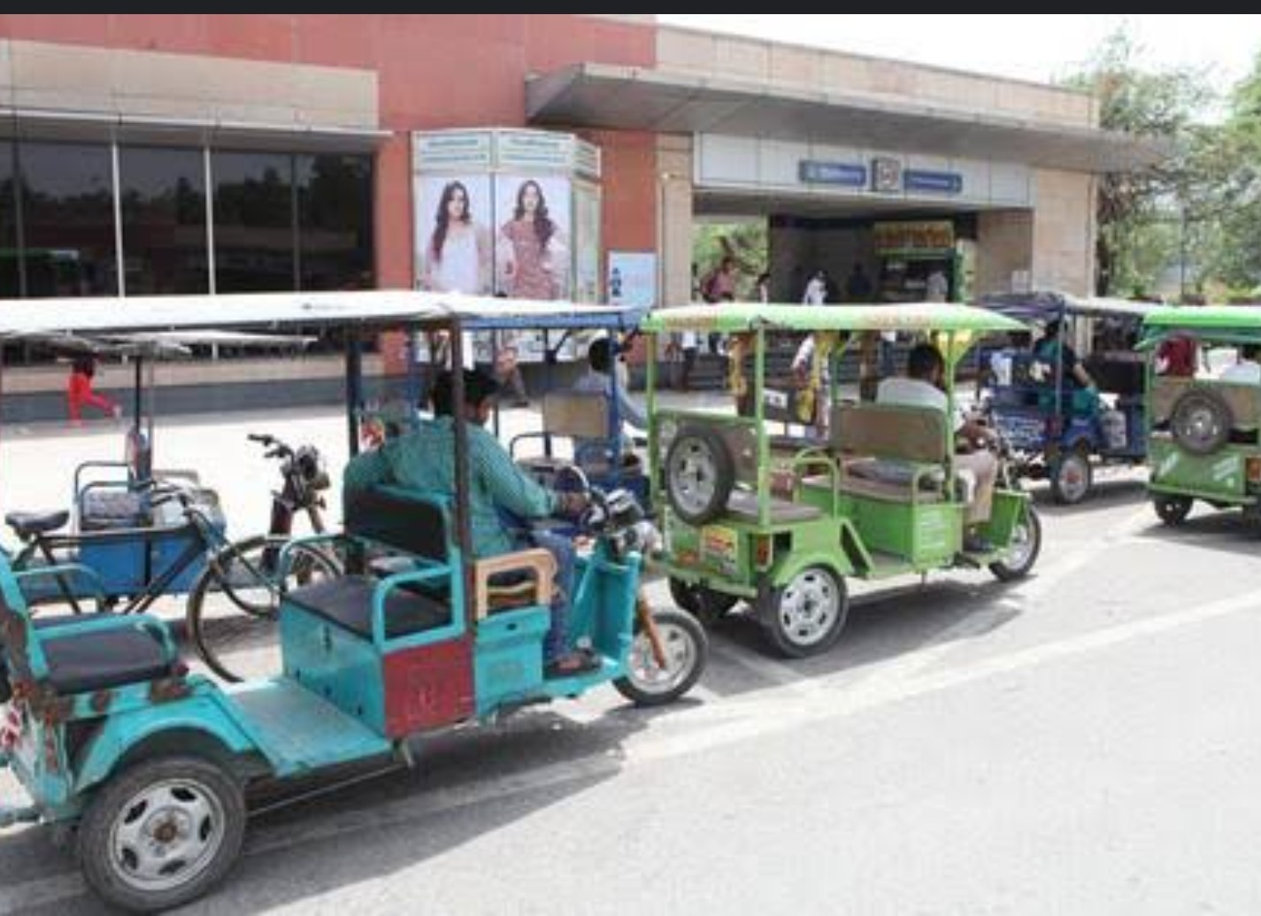 E-Rickshaws in Delhi